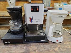 lot 39 image: Three Coffee Makers