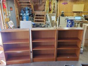 lot 62 image: Three Bookshelves Made In Denmark