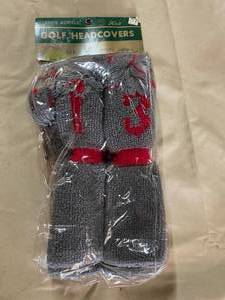 lot 55 image: NEW. Set Of 4 Golf Club Covers