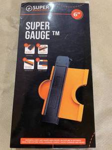 lot 57 image: NEW. 6 Super Gauge. Make All Your Cuts Perfect To Size. Great Gift For Him.