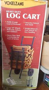 lot 90 image: NEW. Heavy Duty Log Cart
