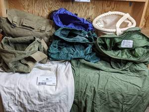 lot 101 image: 7 Military Laundry Bags