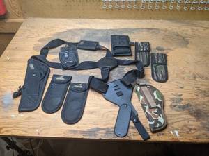 lot 59 image: Assorted Straps & Holsters