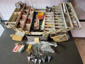 lot 177 image: Essential Fishing Bait Box