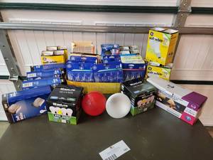 lot 184 image: Assorted Light Bulbs Collection