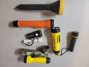 lot 291 image: 8pc Assorted Flashlight Collection