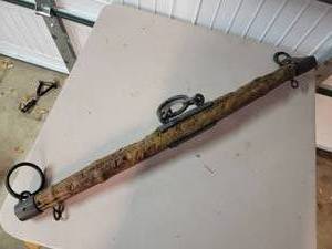 lot 295 image: Yoke Horse Ox Mule Harness Decoration 40