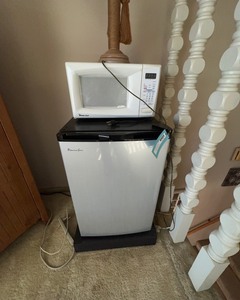 lot 169 image: Microwave & Fridge