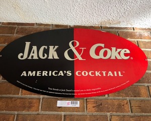 lot 257 image: Jack DanielsCoca-Cola Sign