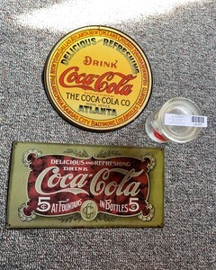 lot 272 image: Coca Cola Signs