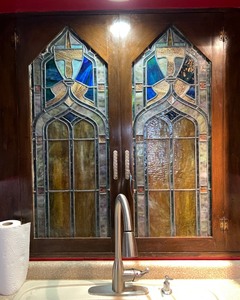 lot 154 image: Stained Glass Windows
