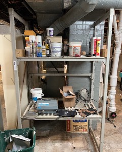 lot 310 image: Metal Shelf