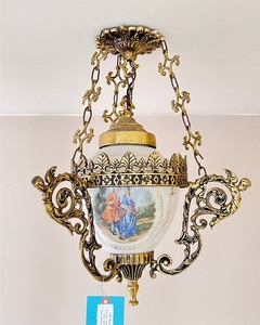 lot 137 image: Victorian Light Fixture