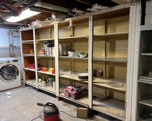 lot 303E image: Shelves (no contents included)