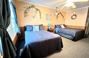 lot 22 image: #22 Denim Guest Room