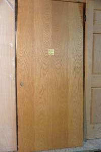 hollow core oak door slab