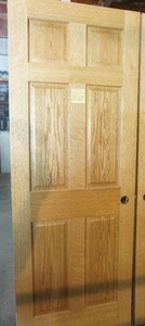 Oak 6 panel door