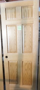 Oak 6 panel door