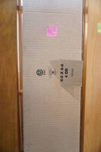 Oak hollow core bi-fold