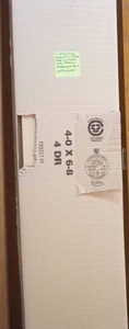 Oak hollow core bi-fold