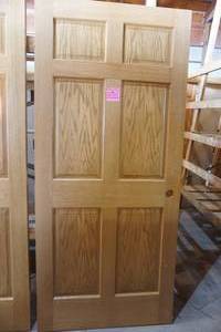 Oak 6 panel door
