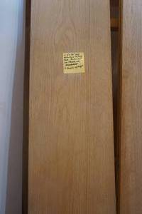 Oak hollow core bi-fold