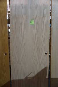 Oak hollow core door slab