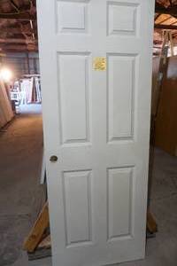 primed and molded 6 panel door
