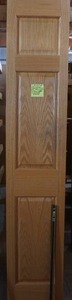 Oak 6 panel bi-fold