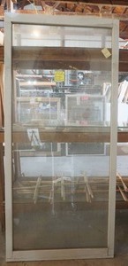 white stationary panel