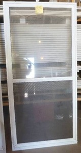 Larson white aluminum window