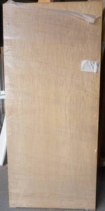 Oak hollow core slab door