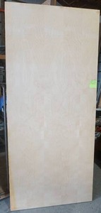 Birch solid core door slab