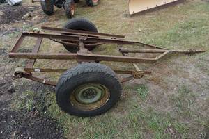 lot 27 image: Utility Trailer Frame