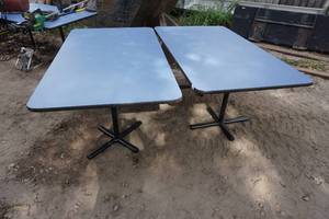 lot 140 image: 2 Heavy Duty Tables