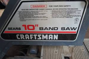 lot 171 image: Sears Craftsman 10 Band Saw