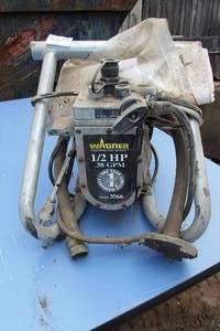 lot 136 image: Wagner 12 HP Airless Paint Sprayer