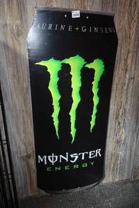 lot 114 image: Large Cardboard Monster Energy Sign