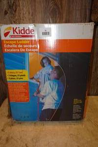 lot 75 image: NEW Kidde Emergency Escape Ladder - 3 Story, 25 Feet