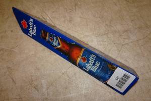 lot 115 image: Labatts Blue Beer Keg Tap Handle