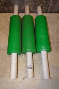 lot 123 image: 3 Rolls of Plastic Wrap - 8 Wide