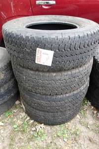 lot 202 image: Goodyear Wrangler Tires - P26570R17