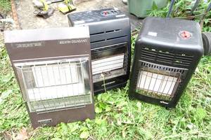 lot 221 image: 3 Propane Heaters - Mr Heater