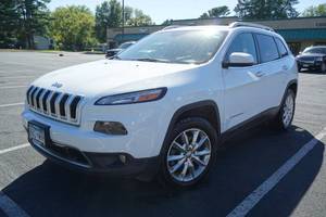 lot 1H image: 2016 Jeep Cherokee Limited SUV - 77,000 Miles