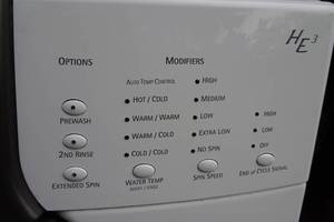 lot 226 image: Kenmore Elite 110.44832 Front Load Washer with Drawer Pedestal