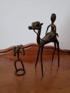 lot 104 image: Two Metal Sculptures
