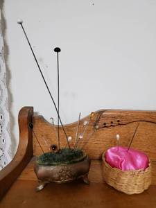 lot 116 image: Two Pin Cushions