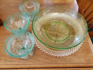 lot 36 image: Depression Glass & More