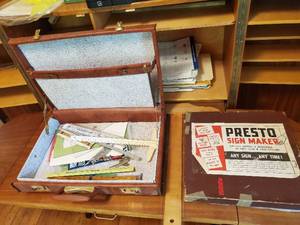 lot 64 image: Stencil Tools