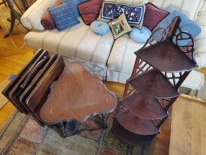 lot 185 image: Collection of Old Furniture